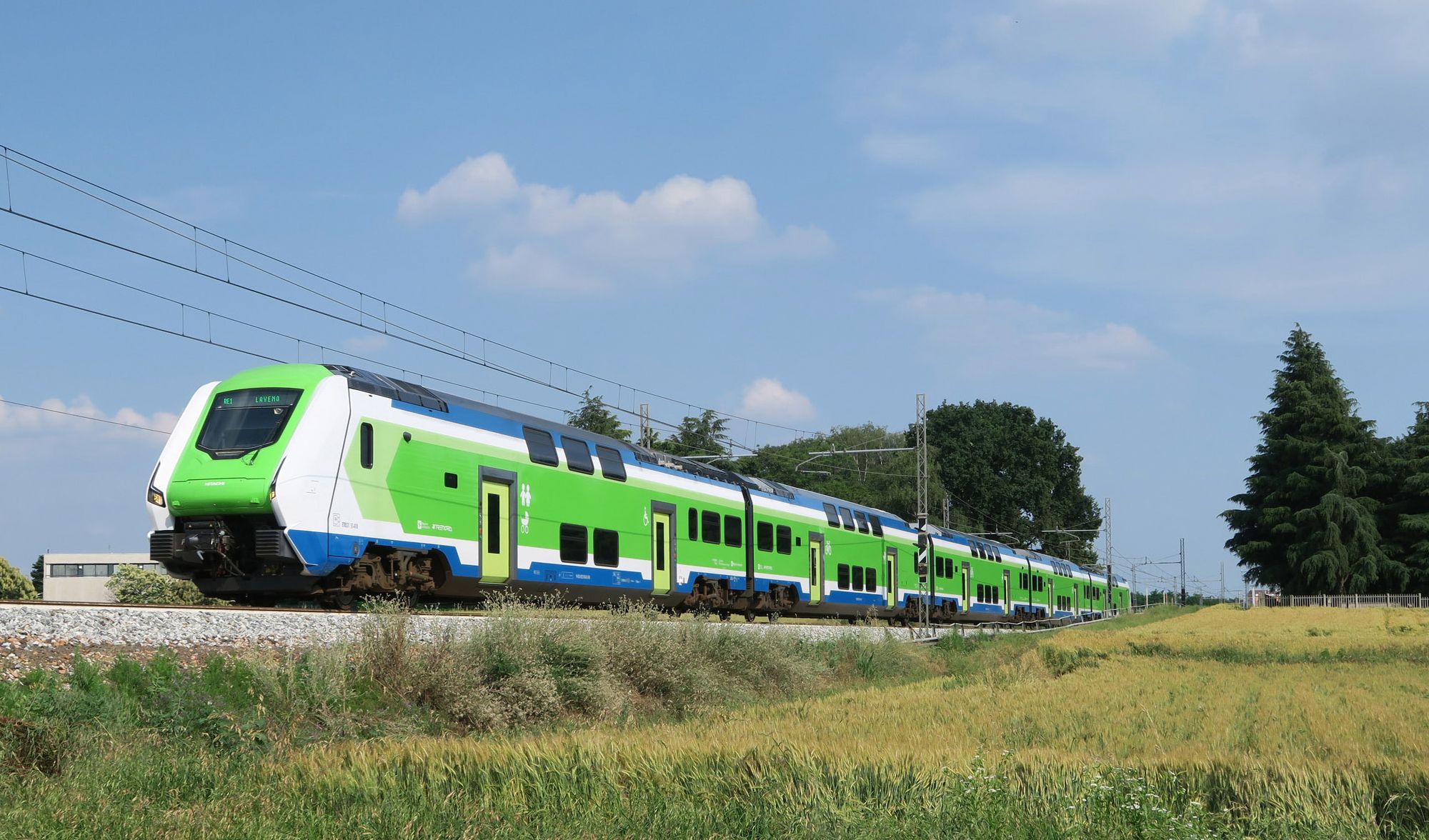 Vai all'approfondimento Rinnovo del parco ferroviario regionale per il trasporto pubblico con treni alimentati con combustibili puliti