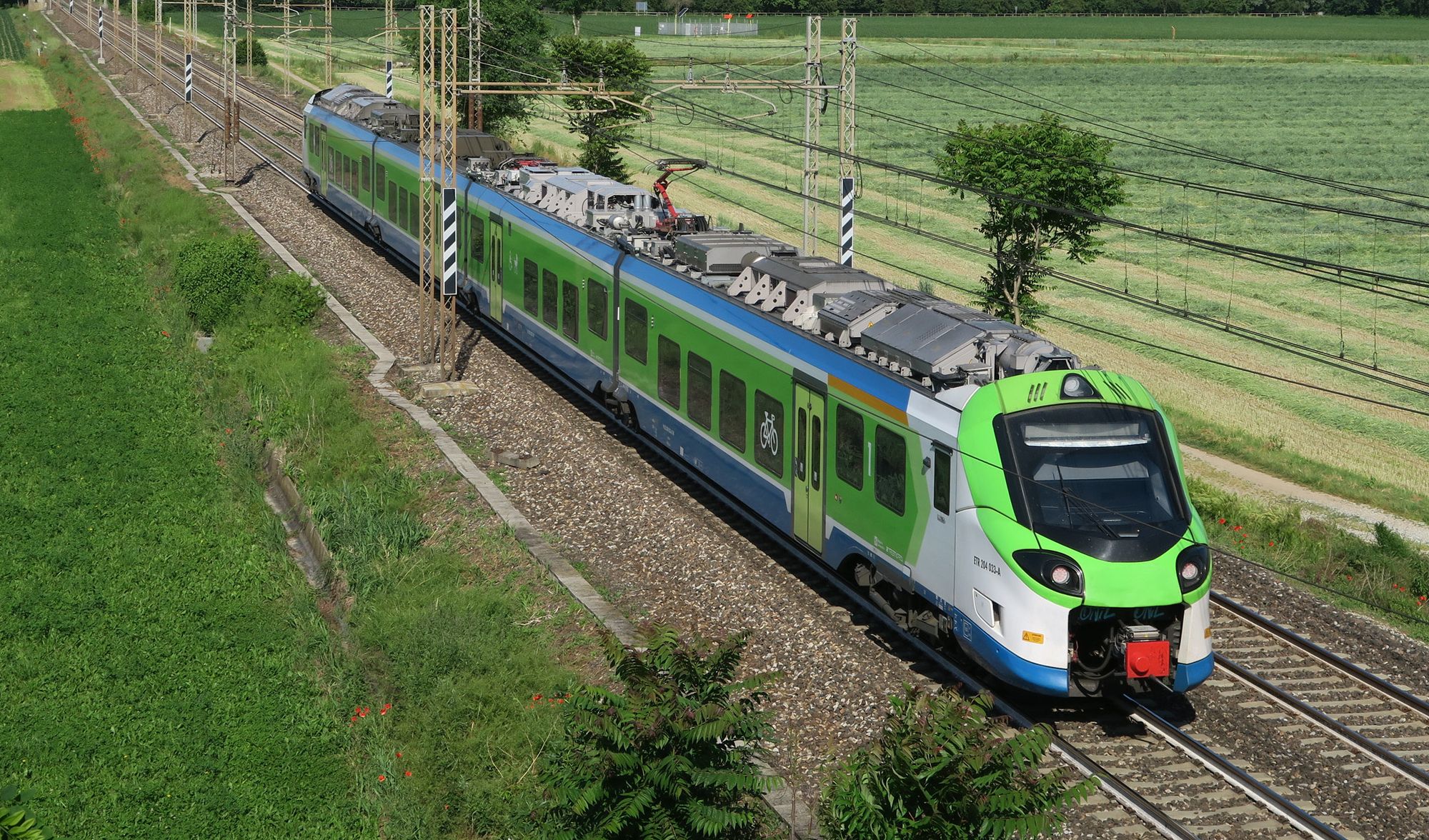 Vai all'approfondimento Potenziamento del parco ferroviario regionale per il trasporto pubblico con treni a zero emissioni